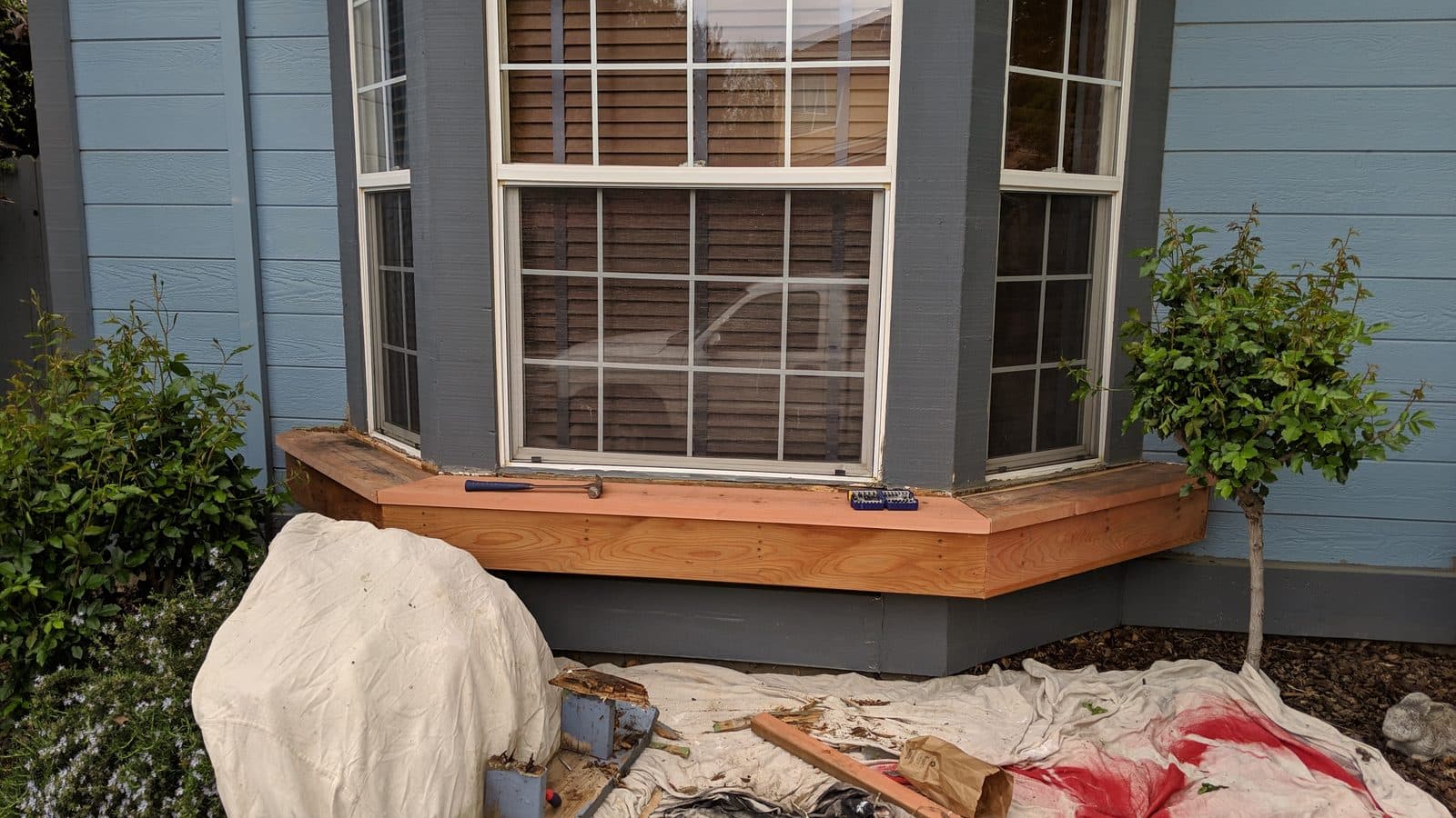 Bay Window Dry Rot — After