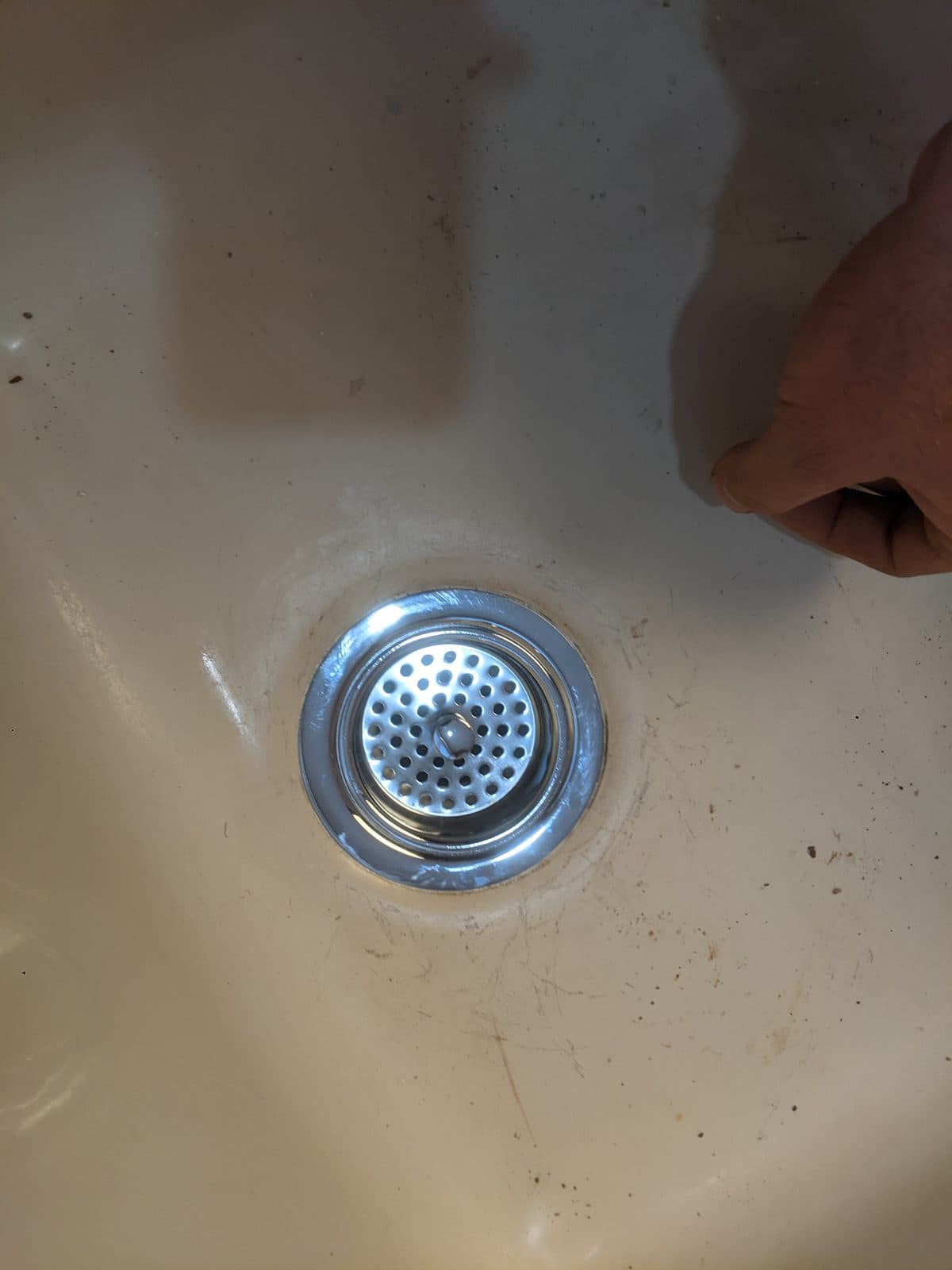 Sink Drain Replacement — After