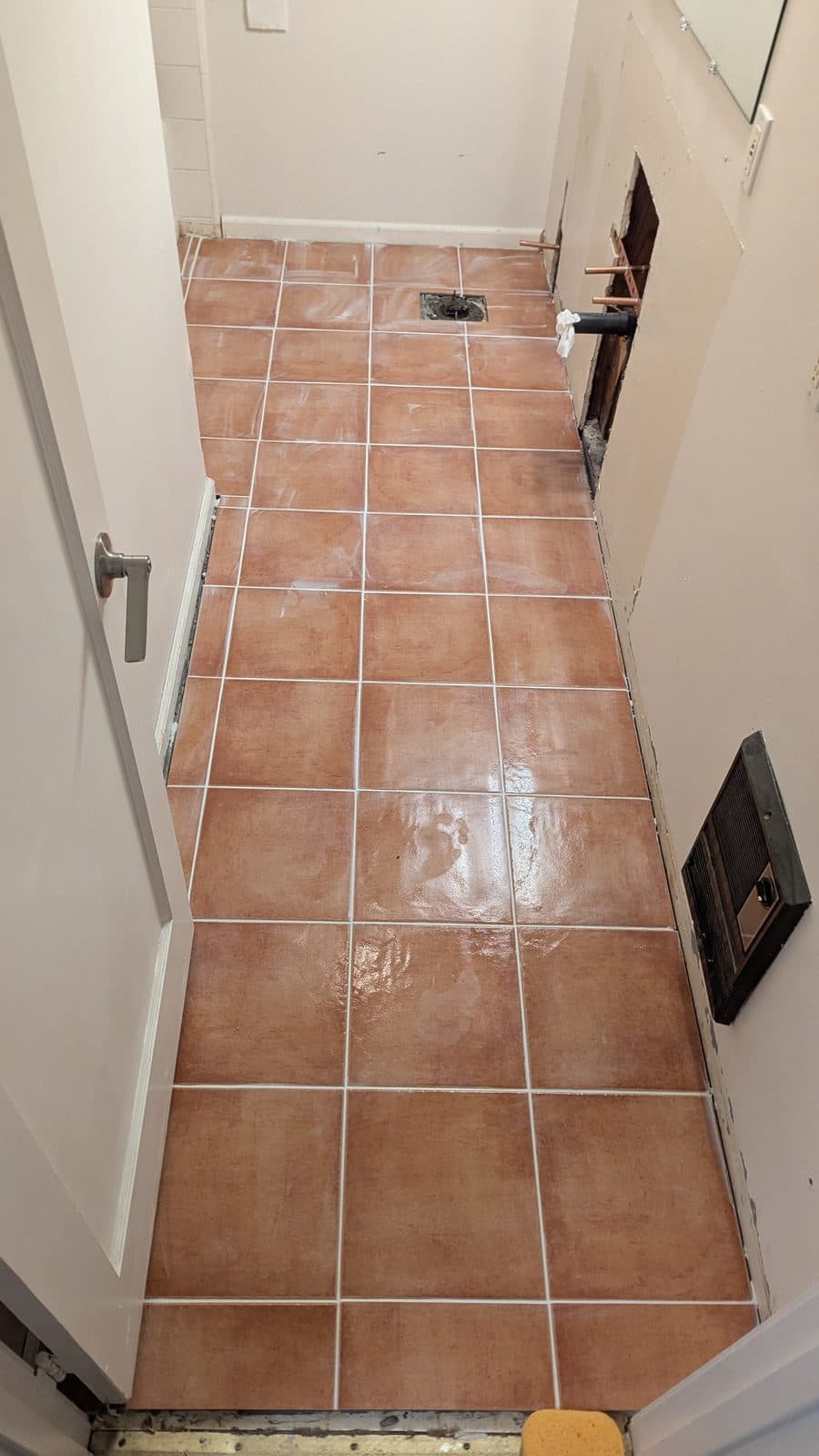 Bathroom Flooring — After