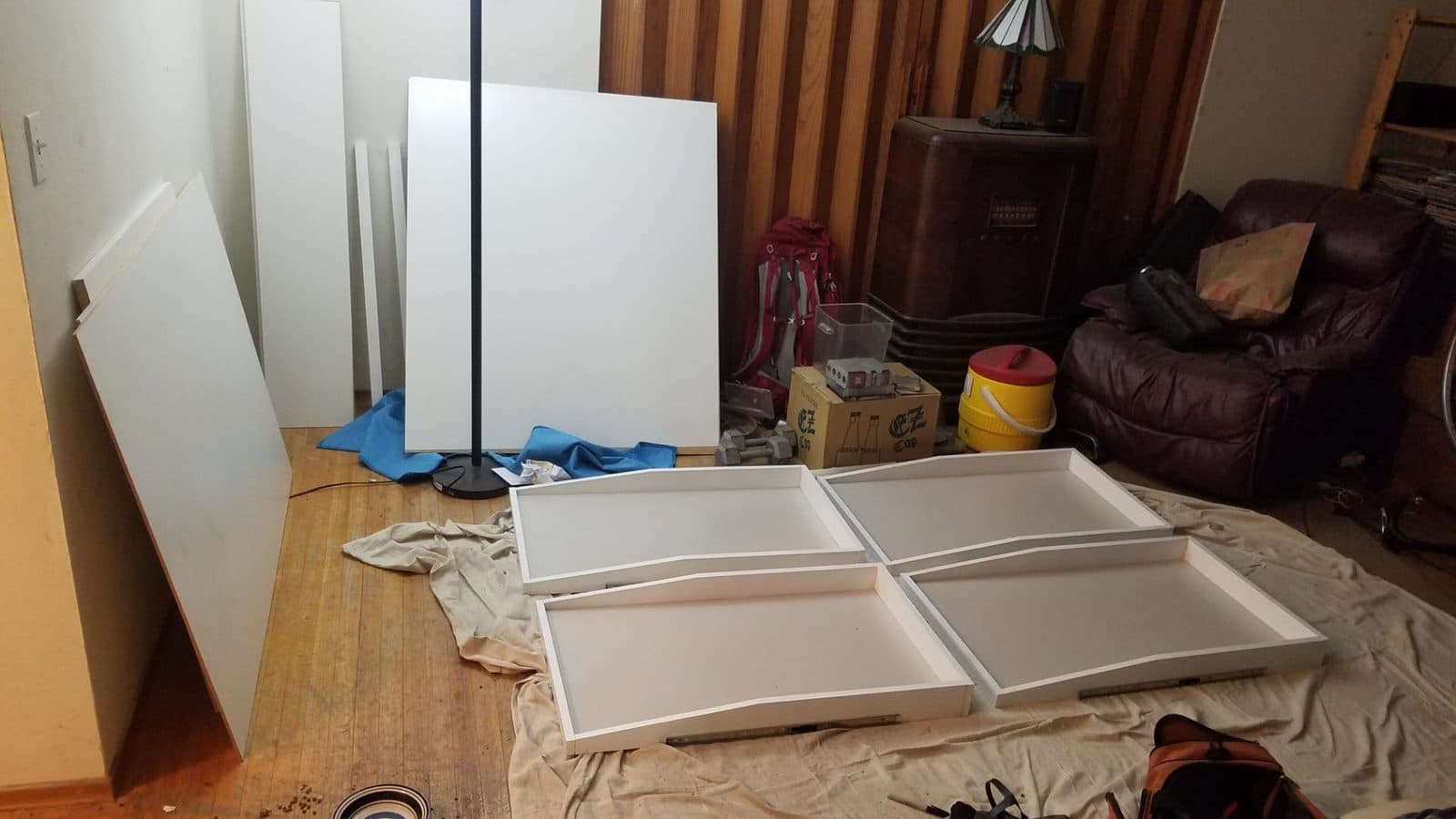 Cabinet Door Refinishing