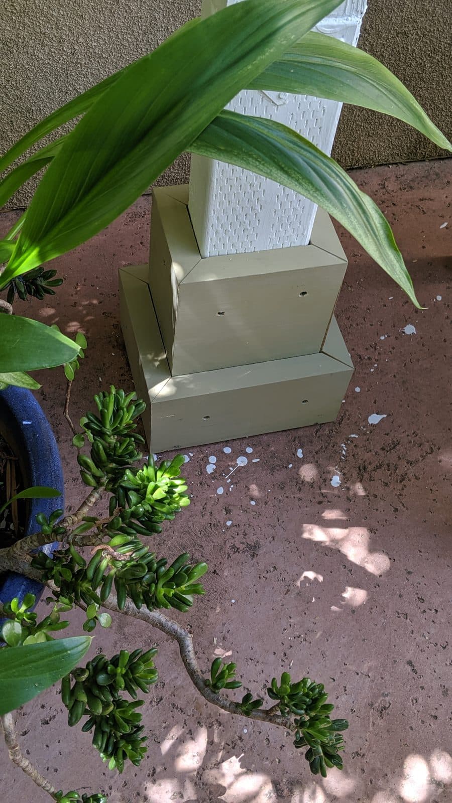 Sign Post Base Rebuild