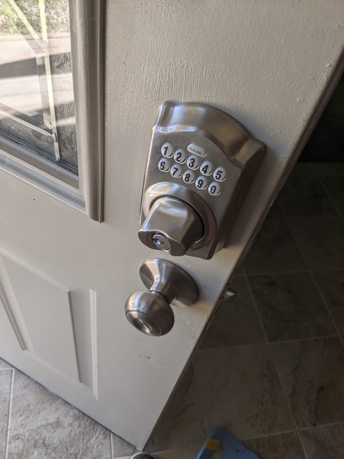 Keypad Deadbolt Install