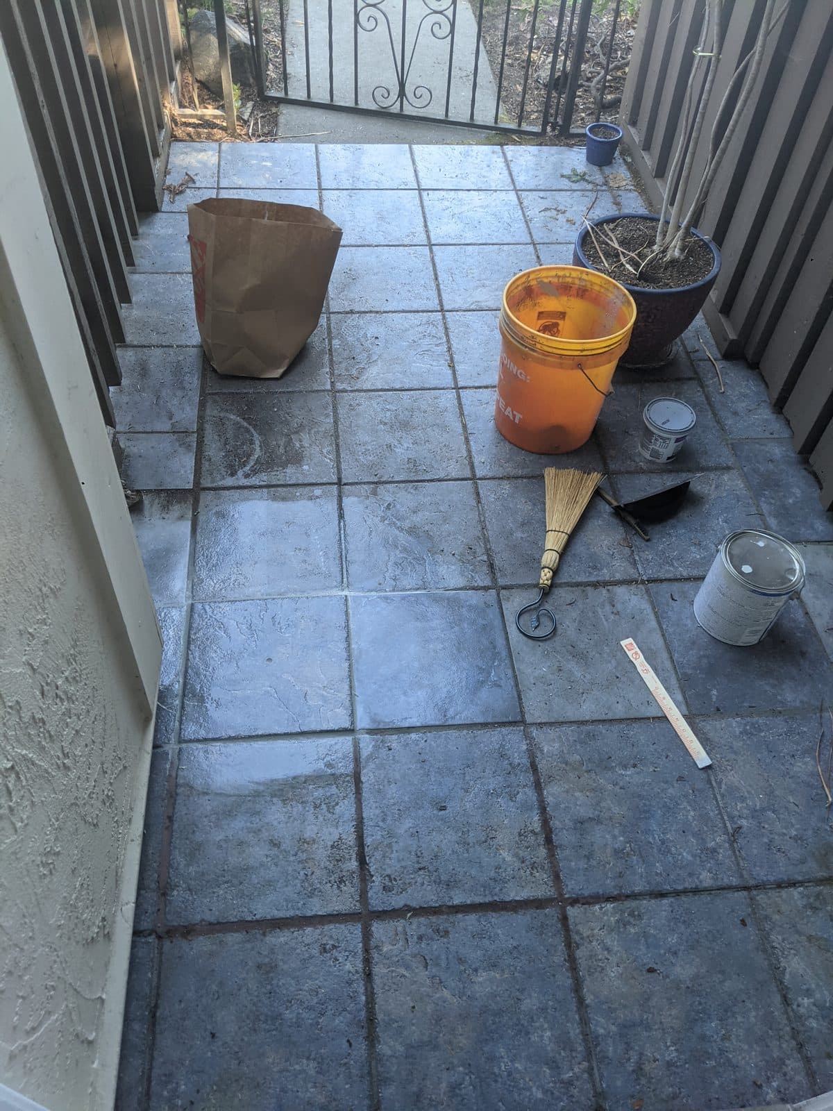 Tile Patio Restoration
