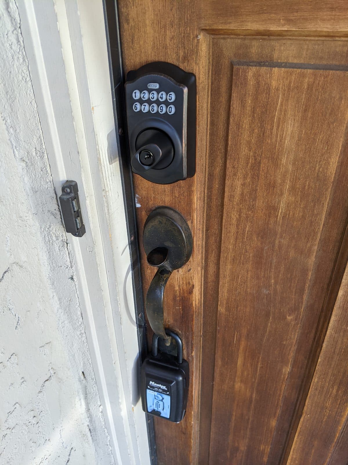 Front Door Hardware & Keypad Lock