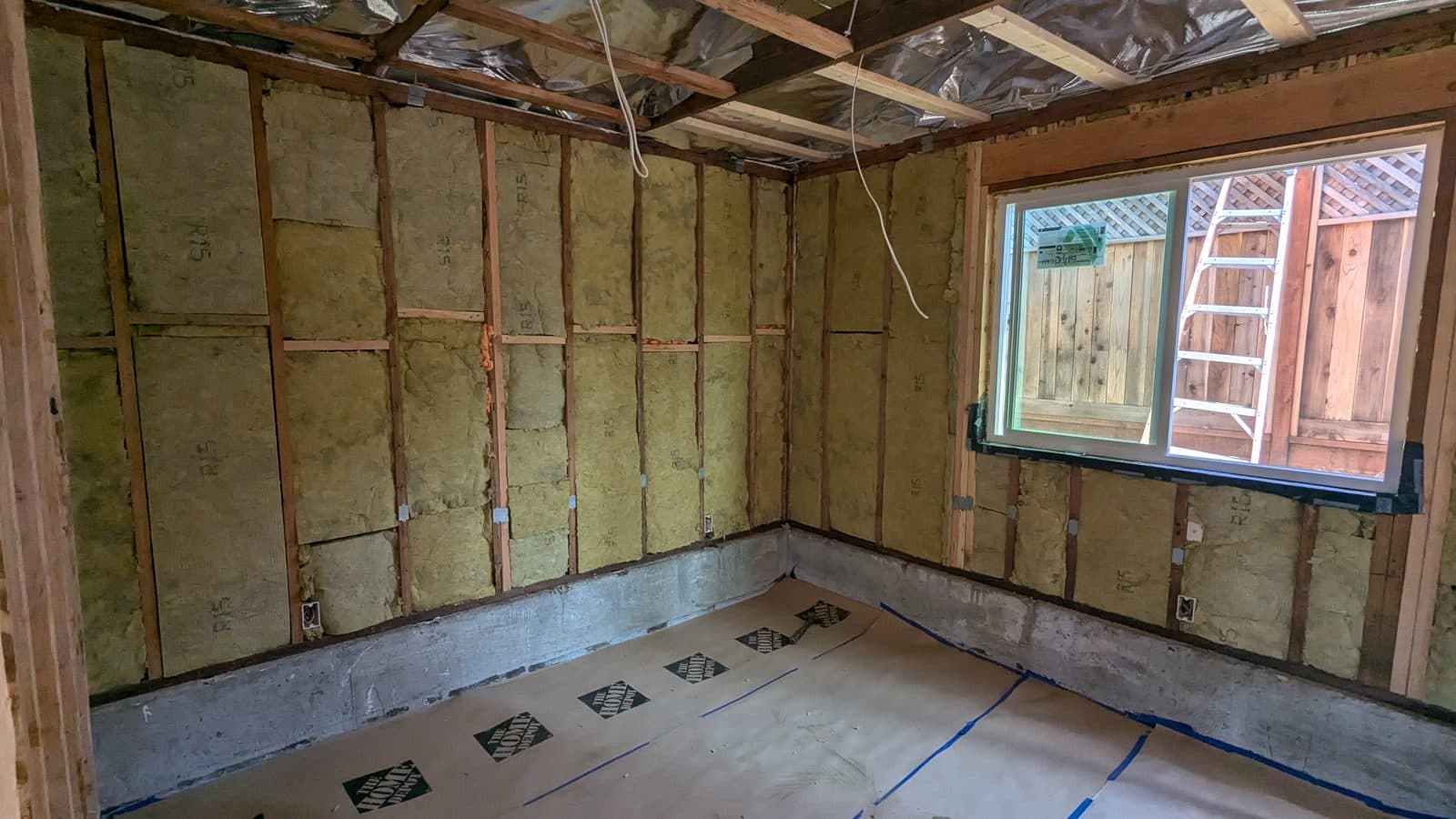 Garage Conversion — Insulation